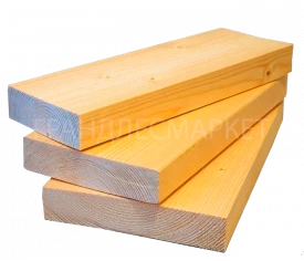 Доска сухая строганная 40х150х6000 (35х140х6000)