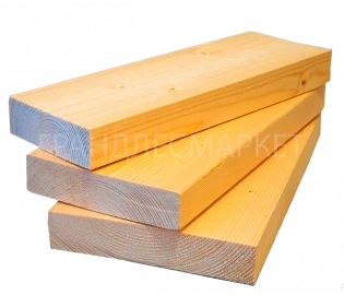 Доска сухая строганная 20х190х3000